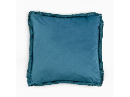 MOANNE ΔΙΑΚΟΣΜΗΤΙΚΟ ΜΑΞΙΛΑΡΙ 45x45cm ΒΕΛΟΥΔΟ ΠΕΤΡΟΛ