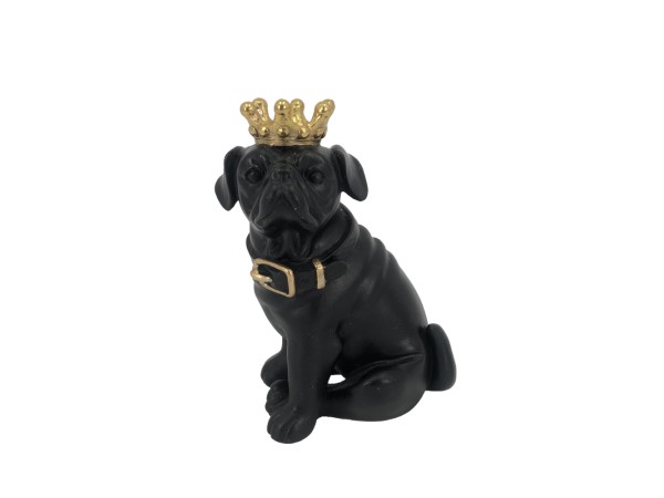 BURNIE 2 ΔΙΑΚΟΣΜΗΤΙΚΟ ΣΚΥΛΟΣ 13x10x17cm POLYRESIN ΜΑΥΡΟ ΧΡΥΣΟ BURNIE 2 ΔΙΑΚΟΣΜΗΤΙΚΟ ΣΚΥΛΟΣ 13x10x17cm POLYRESIN ΜΑΥΡΟ ΧΡΥΣΟ