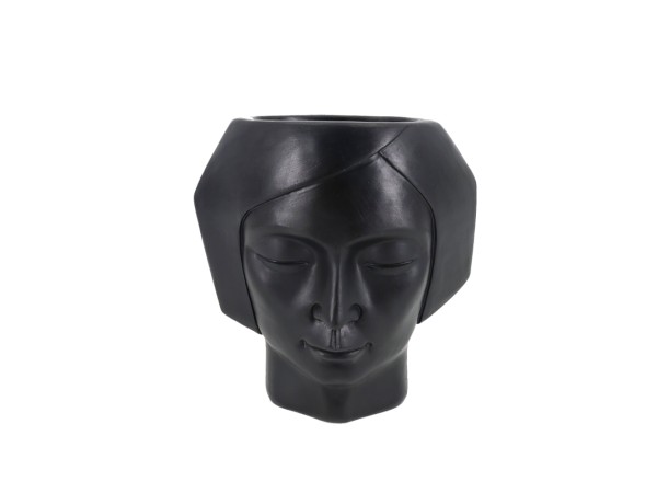 VISO 1 ΚΑΣΠΩ 17x9x18cm POLYRESIN ΜΑΥΡΟ VISO 1 ΚΑΣΠΩ 17x9x18cm POLYRESIN ΜΑΥΡΟ