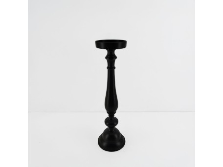 IONAS ΚΗΡΟΠΗΓΙΟ 15x15x55cm ΑΛΟΥΜΙΝΙΟ ΜΑΥΡΟ
