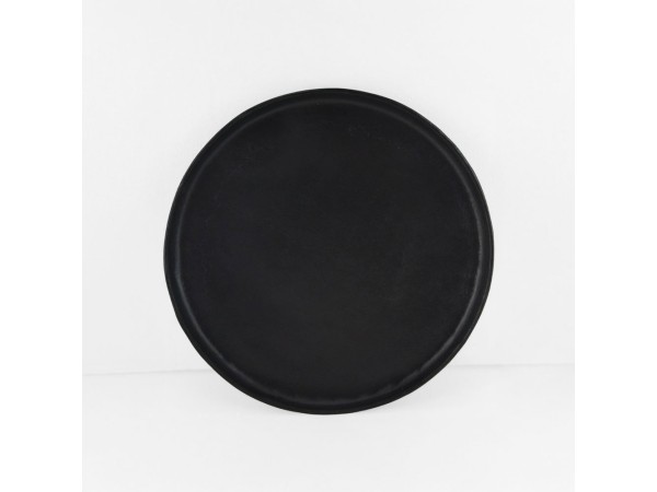LUNA ΔΙΣΚΟΣ ΔΙΑΚΟΣΜΗΣΗΣ 36x36x2cm ΑΛΟΥΜΙΝΙΟ ΜΑΥΡΟ