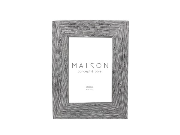 BELN ΚΟΡΝΙΖΑ 16x2x20cm POLYRESIN SILVER ΓΥΑΛΙ