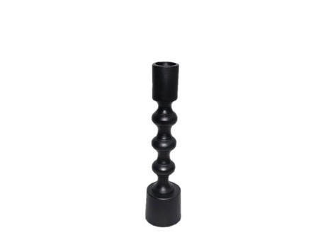 DOT ΚΗΡΟΠΗΓΙΟ 5x5x21cm ΑΛΟΥΜΙΝΙΟ ΜΑΥΡΟ