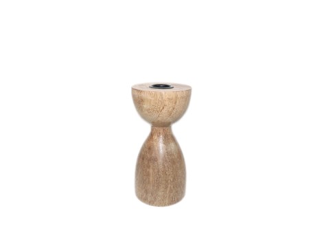 CINTURA ΚΗΡΟΠΗΓΙΟ 8x8x15.5cm ΞΥΛΟ ΦΥΣΙΚΟ