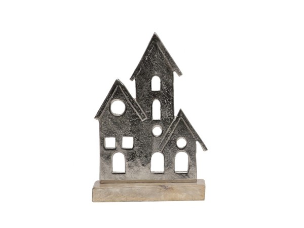 ALDEA ΔΙΑΚΟΣΜΗΤΙΚΟ ΣΠΙΤΙ 18x6x28cm ΑΛΟΥΜΙΝΙΟ ΑΣΗΜΙ ΦΥΣΙΚΟ ΞΥΛΟ ALDEA ΔΙΑΚΟΣΜΗΤΙΚΟ ΣΠΙΤΙ 18x6x28cm ΑΛΟΥΜΙΝΙΟ ΑΣΗΜΙ ΦΥΣΙΚΟ ΞΥΛΟ