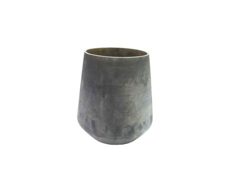 CINZA ΒΑΣΗ ΡΕΣΩ 15x15x16cm ΓΥΑΛΙ ΓΚΡΙ ΧΡΥΣΟ