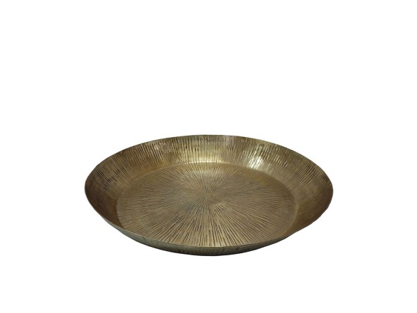 ERDUS ΔΙΣΚΟΣ ΔΙΑΚΟΣΜΗΣΗΣ 46x46x7cm ΑΛΟΥΜΙΝΙΟ ΧΡΥΣΟ