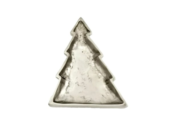 SNIDEN XMAS ΠΙΑΤΕΛΑ 24x15x4cm ΑΛΟΥΜΙΝΙΟ ΑΣΗΜΙ