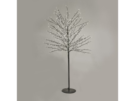 GLOW FLARE 180 ΧΡΙΣΤΟΥΓΕΝΝΙΑΤΙΚΟ ΔΕΝΤΡΟ LED 40x40x180cm COPPER ΜΑΥΡΟ PVC