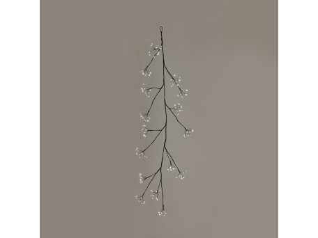 GLOW ΓΙΡΛΑΝΤΑ LED 120cm COPPER ΜΑΥΡΟ PVC