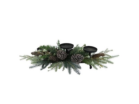 LIMBE ΒΑΣΗ ΡΕΣΩ ΧΡΙΣΤΟΥΓΕΝΝΙΑΤΙΚΗ 76x32x15cm PVC ΠΡΑΣΙΝΟ PE