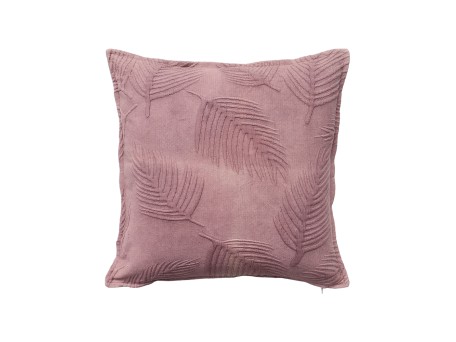 AMETHYST A ΔΙΑΚΟΣΜΗΤΙΚΟ ΜΑΞΙΛΑΡΙ 50x50cm ΒΑΜΒΑΚΙ DUSTY PINK ΒΕΛΟΥΔΟ