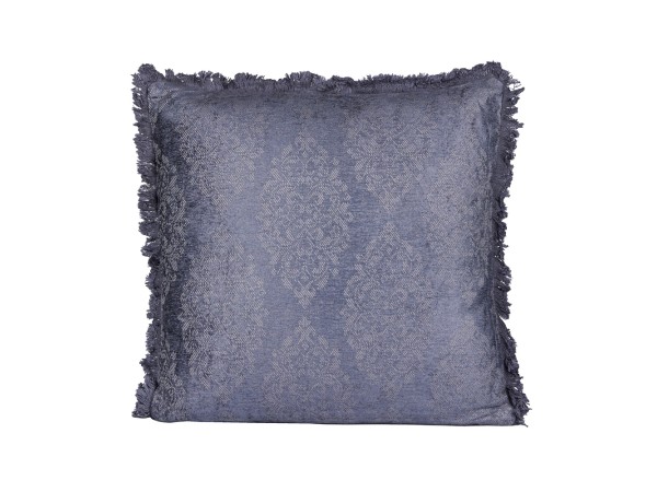 BLUEBERRY A ΔΙΑΚΟΣΜΗΤΙΚΟ ΜΑΞΙΛΑΡΙ 50x50cm ΒΑΜΒΑΚΙ ΜΠΛΕ ΒΕΛΟΥΔΟ