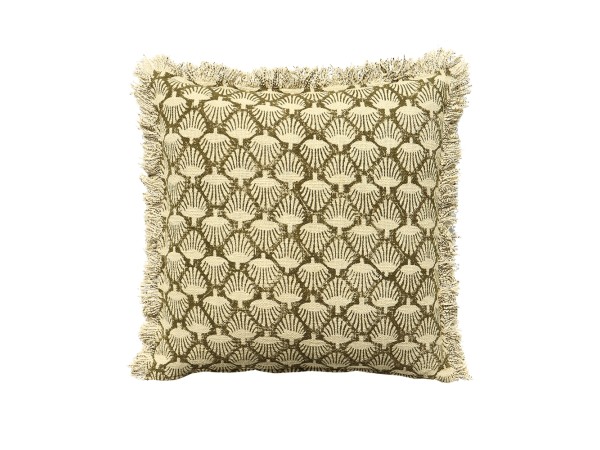 CALLISTE B ΔΙΑΚΟΣΜΗΤΙΚΟ ΜΑΞΙΛΑΡΙ 50x50cm ΒΑΜΒΑΚΙ ΛΑΔΙ ΜΠΕΖ ΒΙΣΚΟΖΗ