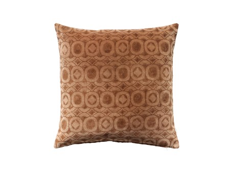 RUSSET B ΔΙΑΚΟΣΜΗΤΙΚΟ ΜΑΞΙΛΑΡΙ 50x50cm ΒΑΜΒΑΚΙ CARAMEL ΜΠΕΖ ΒΙΣΚΟΖΗ