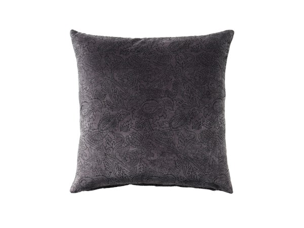 ONYX ΔΙΑΚΟΣΜΗΤΙΚΟ ΜΑΞΙΛΑΡΙ 50x50cm ΒΑΜΒΑΚΙ ΜΑΥΡΟ ΒΕΛΟΥΔΟ