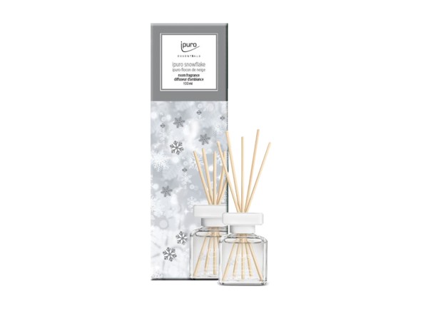 IPURO LIMITED WINTER DREAMS SNOWFLAKE ΑΡΩΜΑΤΙΚΟ ΧΩΡΟΥ 100ml 6x7x23cm ΓΥΑΛΙ