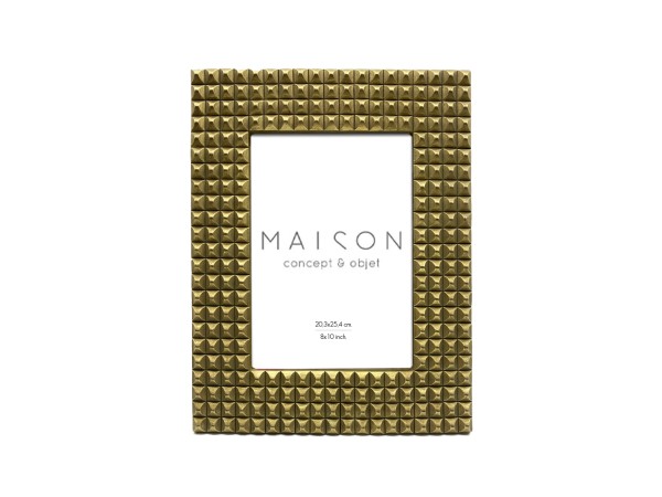 CUBIQUE B ΚΟΡΝΙΖΑ 29x3x33.5cm POLYRESIN ΧΡΥΣΟ ΑΝΤΙΚΕ ΓΥΑΛΙ