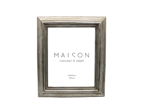 REMEL ΚΟΡΝΙΖΑ 28x3x33cm POLYRESIN ΑΣΗΜΙ ΓΥΑΛΙ