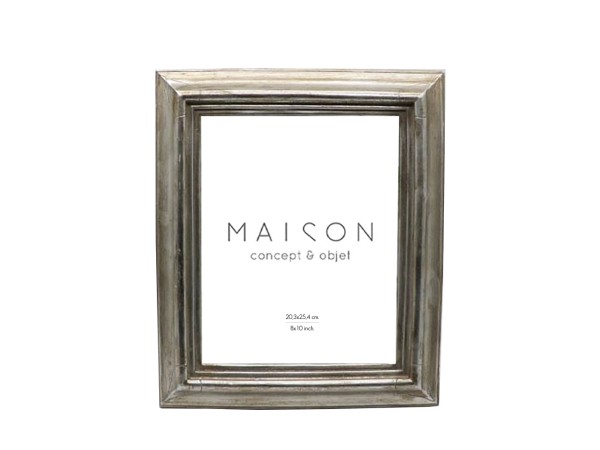 REMEL ΚΟΡΝΙΖΑ 28x3x33cm POLYRESIN ΑΣΗΜΙ ΓΥΑΛΙ