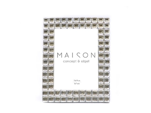 CUBES ΚΟΡΝΙΖΑ 18x2x23cm POLYRESIN ΑΣΗΜΙ ΓΥΑΛΙ CUBES ΚΟΡΝΙΖΑ 18x2x23cm POLYRESIN ΑΣΗΜΙ ΓΥΑΛΙ