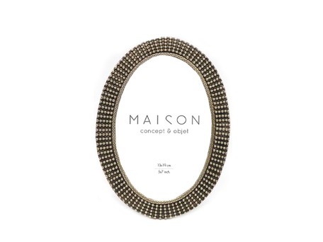MARC ΚΟΡΝΙΖΑ 17x2x21cm POLYRESIN ΧΡΥΣΟ ΑΝΤΙΚΕ ΓΥΑΛΙ