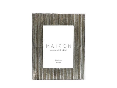 FISHBONE ΚΟΡΝΙΖΑ 26x2x31cm POLYRESIN ΑΣΗΜΙ ΑΝΤΙΚΕ ΓΥΑΛΙ