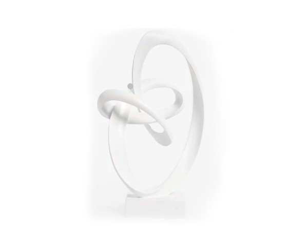 CONFUS BLANC ΔΙΑΚΟΣΜΗΤΙΚΟ TOTEM 28x13x43cm POLYRESIN ΛΕΥΚΟ ΜΑΤ