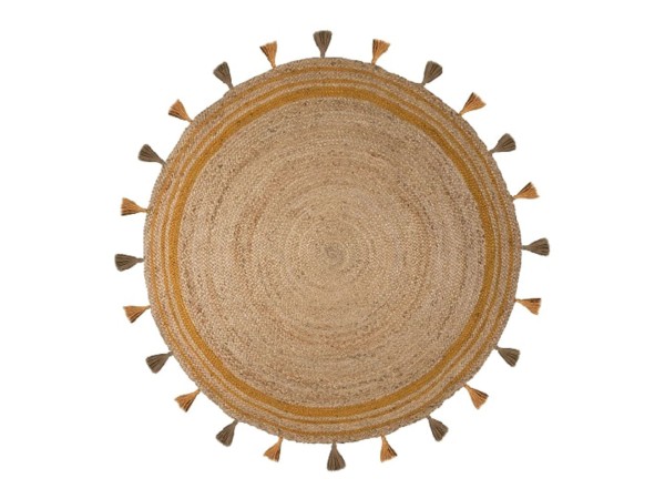 ISLA ΧΑΛΑΚΙ 120x120cm ΓΙΟΥΤΑ ΦΥΣΙΚΟ DIJON