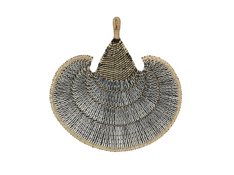 JABBAR ΔΙΑΚΟΣΜΗΤΙΚΟ ΤΟΙΧΟΥ 85x59cm SEAGRASS ΦΥΣΙΚΟ ΜΑΥΡΟ