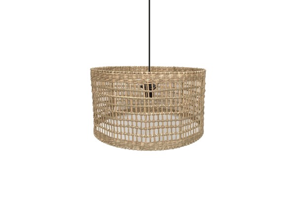 PAROS ΦΩΤΙΣΤΙΚΟ ΟΡΟΦΗΣ 45x45x25cm SEAGRASS ΦΥΣΙΚΟ