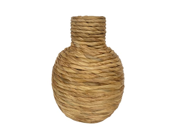 IOS ΒΑΖΟ 21x21x31cm BAMBOO ΦΥΣΙΚΟ