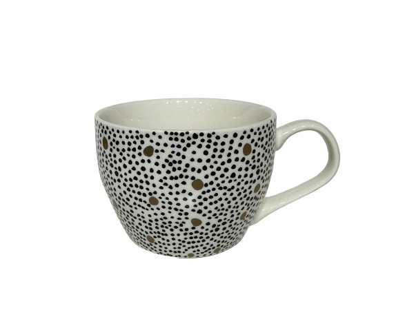 SERAX ΚΟΥΠΑ 11x11x8cm NEW BONE CHINA ΛΕΥΚΟ ΜΑΥΡΟ ΧΡΥΣΟ SERAX ΚΟΥΠΑ 11x11x8cm NEW BONE CHINA ΛΕΥΚΟ ΜΑΥΡΟ ΧΡΥΣΟ