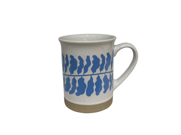 YDRA ΚΟΥΠΑ 10x10x12cm STONEWARE ΛΕΥΚΟ ΓΑΛΑΖΙΟ ΜΠΕΖ YDRA ΚΟΥΠΑ 10x10x12cm STONEWARE ΛΕΥΚΟ ΓΑΛΑΖΙΟ ΜΠΕΖ