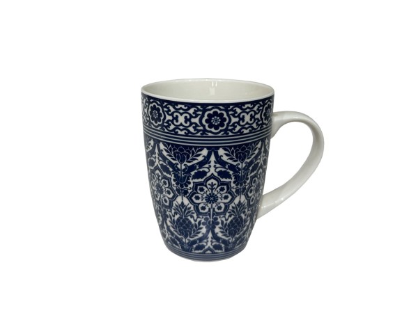 FELICIA ΚΟΥΠΑ 8x8x11cm NEW BONE CHINA ΛΕΥΚΟ ΜΠΛΕ