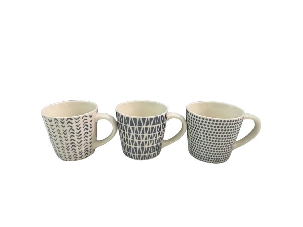 BLOMUS ΚΟΥΠΑ ESPRESSO SET 6ΤΜΧ NEW BONE CHINA ΛΕΥΚΟ ΜΠΛΕ