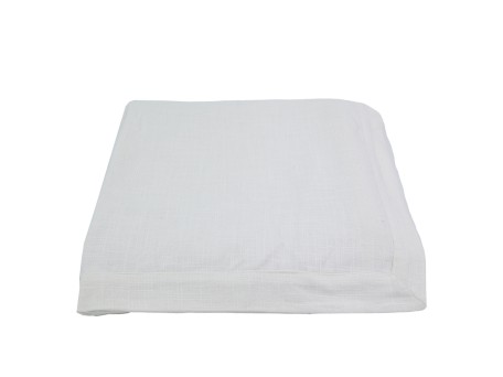 MANTEL BLANC C ΤΡΑΠΕΖΟΜΑΝΤΗΛΟ 300x140cm ΒΑΜΒΑΚΙ ΛΕΥΚΟ
