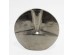 KALIA ΒΑΖΟ 27x8x27cm ΑΛΟΥΜΙΝΙΟ SILVER NICKEL