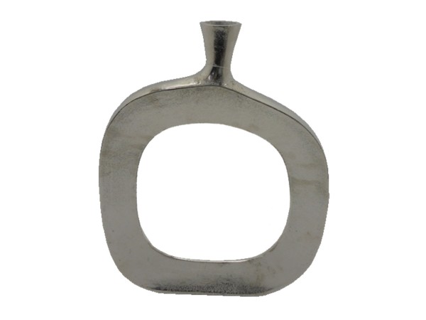 ABSTRACT OVAL ΒΑΖΟ 37x6x49cm ΑΛΟΥΜΙΝΙΟ SILVER NICKEL ABSTRACT OVAL ΒΑΖΟ 37x6x49cm ΑΛΟΥΜΙΝΙΟ SILVER NICKEL