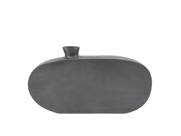 OMNIA ΒΑΖΟ 38x5x23cm ΑΛΟΥΜΙΝΙΟ ΓΚΡΙ