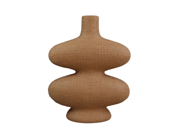 RANDI ΒΑΖΟ 32x15x39cm POLYRESIN TERRACOTTA