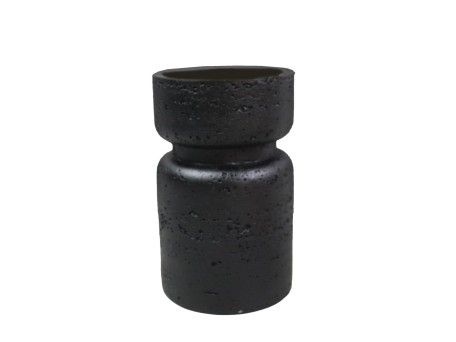 INGER ΚΗΡΟΠΗΓΙΟ 9x9x15cm POLYRESIN ΜΑΥΡΟ
