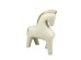 JASPER ΔΙΑΚΟΣΜΗΤΙΚΟ ΑΛΟΓΟ 16x7x20cm POLYRESIN IVORY ΧΡΥΣΟ