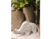TOFI ΔΙΑΚΟΣΜΗΤΙΚΟ ΕΛΕΦΑΝΤΑΣ 24x9x15cm POLYRESIN ΛΕΥΚΟ