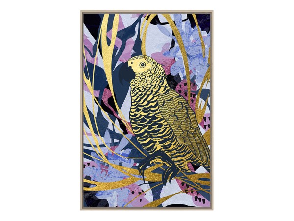 TROPICAL PARROT ΠΙΝΑΚΑΣ ΔΙΑΚΟΣΜΗΣΗΣ 83x123x4cm ΚΑΜΒΑΣ ΠΟΛΥΧΡΩΜΟ ΞΥΛΟ ΦΥΣΙΚΟ TROPICAL PARROT ΠΙΝΑΚΑΣ ΔΙΑΚΟΣΜΗΣΗΣ 83x123x4cm ΚΑΜΒΑΣ ΠΟΛΥΧΡΩΜΟ ΞΥΛΟ ΦΥΣΙΚΟ