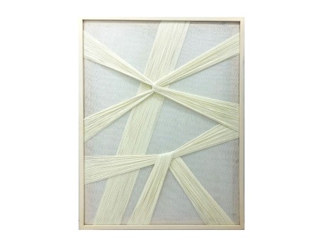 QUIET MOMENTS ΠΙΝΑΚΑΣ ΔΙΑΚΟΣΜΗΣΗΣ 60x80x3cm ΞΥΛΟ ΛΕΥΚΟ ΝΗΜΑ ΛΕΥΚΟ