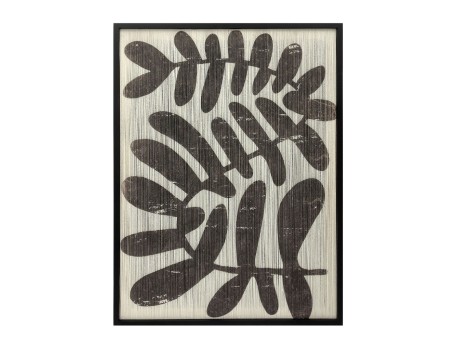 LIVE BOLDLY ΠΙΝΑΚΑΣ ΔΙΑΚΟΣΜΗΣΗΣ 60x80x3cm ΞΥΛΟ ΜΑΥΡΟ ΜΠΕΖ ΜΑΥΡΟ