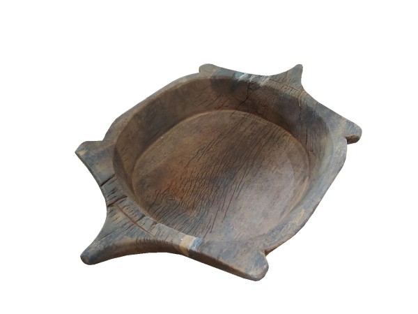 TURTLE ΔΙΣΚΟΣ ΔΙΑΚΟΣΜΗΣΗΣ 38x23x13cm ΞΥΛΟ ΚΑΦΕ