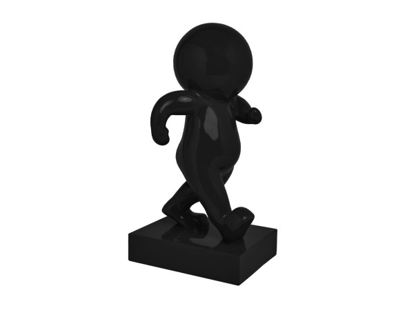 ENZO ΔΙΑΚΟΣΜΗΤΙΚΗ ΦΙΓΟΥΡΑ 24x23x46cm POLYRESIN ΜΑΥΡΟ