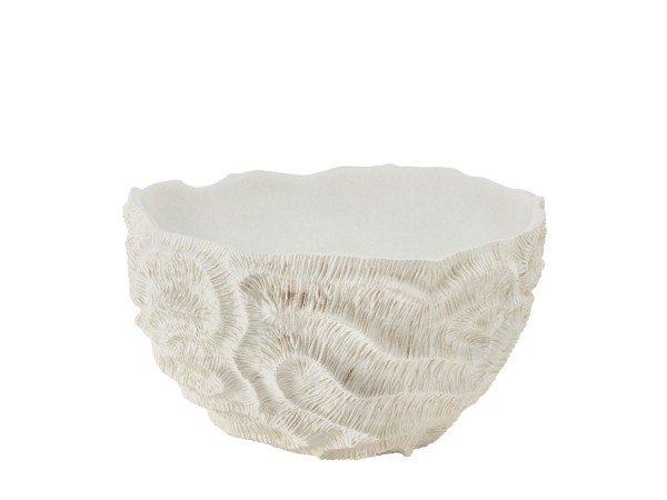 CORALLI ΜΠΩΛ ΔΙΑΚΟΣΜΗΣΗΣ 36x36x21cm POLYRESIN ΛΕΥΚΟ CORALLI ΜΠΩΛ ΔΙΑΚΟΣΜΗΣΗΣ 36x36x21cm POLYRESIN ΛΕΥΚΟ